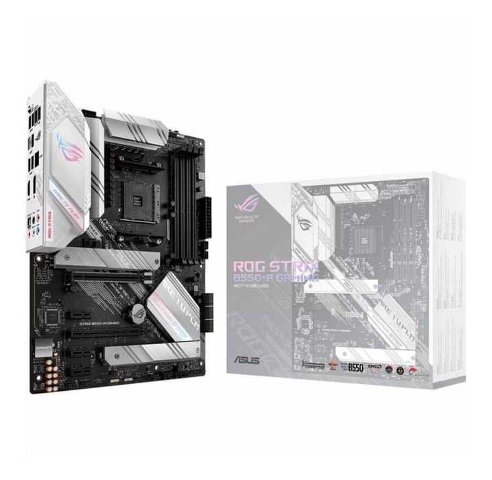 Материнська плата Asus ROG STRIX B550-A GAMING повністю нова ( запакована)