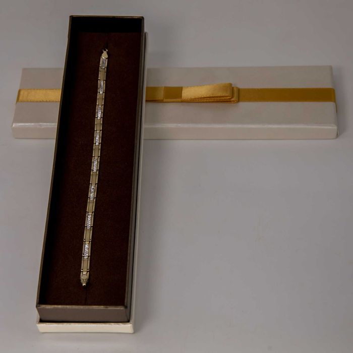 Złota bransoletka damska 585 5,53gram 19cm 5,2mm WYSYŁKA GRATIS