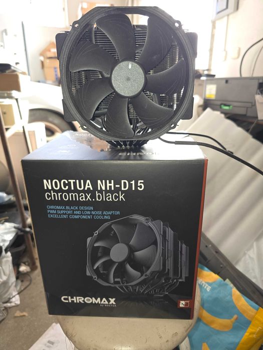 vendo ou troco Noctua NH-D15 chromax.black como novo na caixa com todos os manuais. a 100%