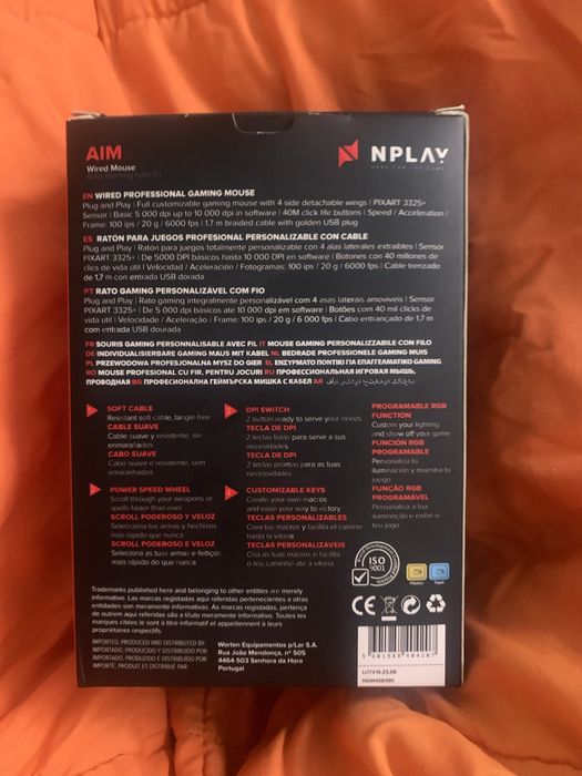 mouse e teclado com fios