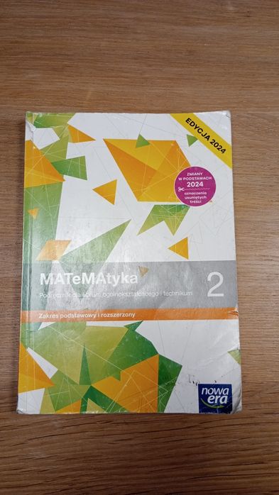 Podręcznik do matematyki klasy drugiej - MATeMAtyka 2