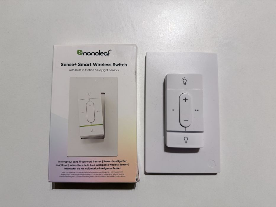 Nanoleaf Sense+ Smart Wireless Light Switch