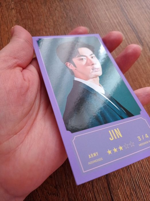BTS Jin photocard Bang Bang Con