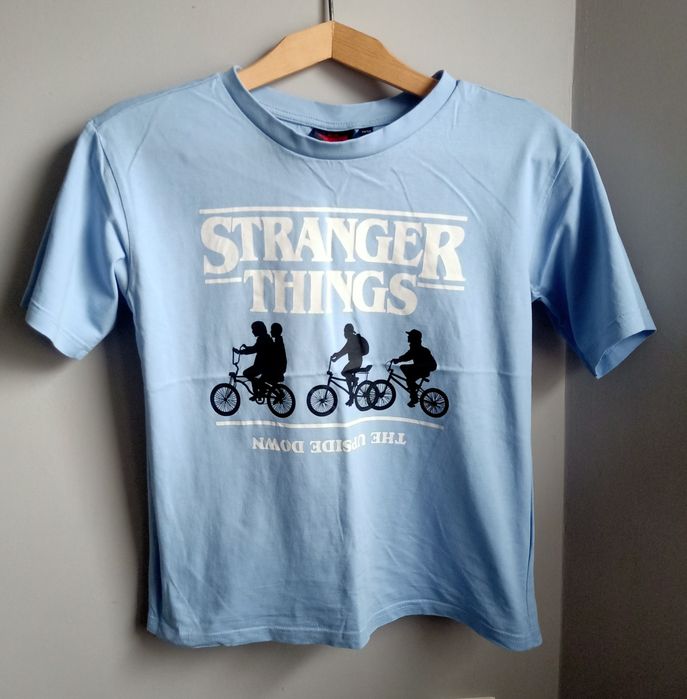 Zestaw koszulek bluzeczek t-shirt Reebok stranger things Netflix