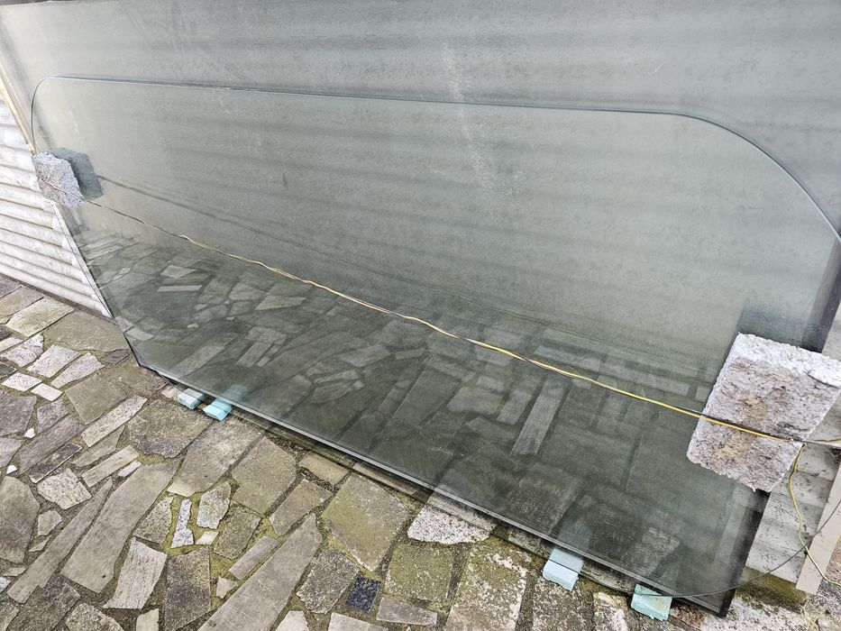 Tampo em vidro temperado | medidas: 2x1 m [8mm espessura)