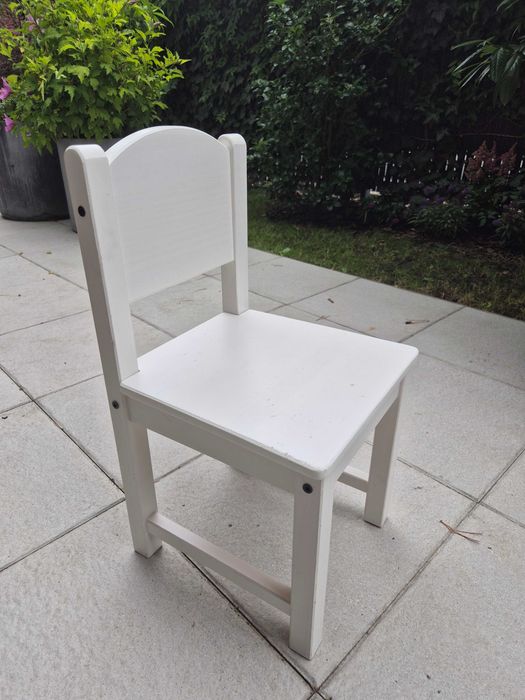 Krzesełko dziecięce IKEA Sundvik białe