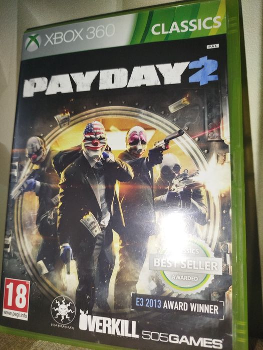 Диск PayDay 2 для Xbox 360