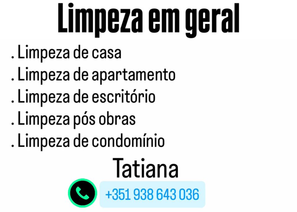 Limpeza em geral