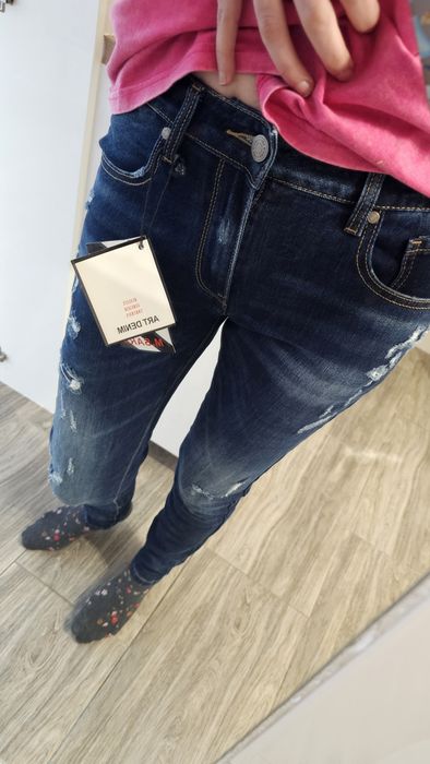 Spodnie m.sara r. 31 M/L jeansowe rurki