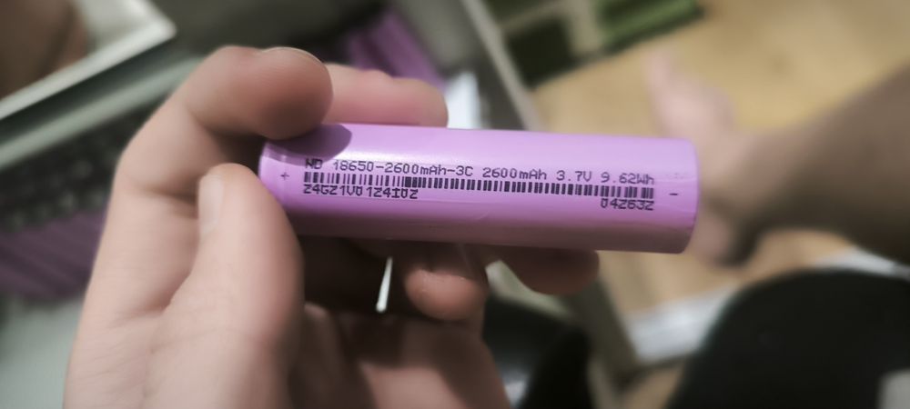 Акумулятори 18650 2600mAh