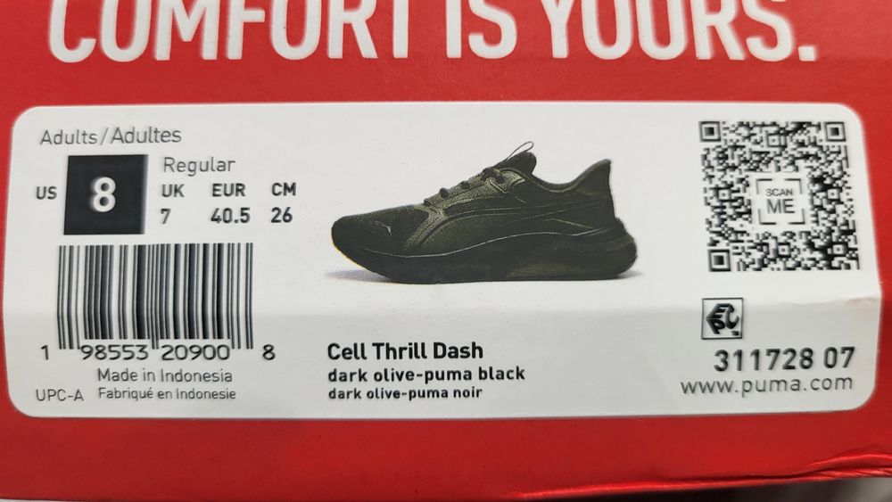 Кросівки Puma розмір 40.5 устілка 26.5