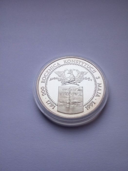 Moneta srebrna Konstytucja