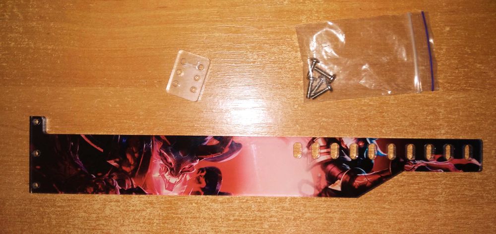 Держатель для видеокарты EVOLVE VGA Holder 3X LoL Edition