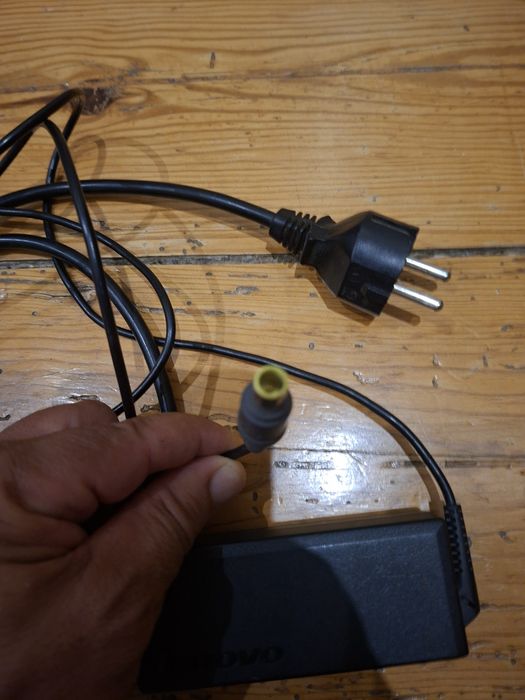 Carregador Original Lenovo ThinkPad 65W 20V (Ponta Redonda Grossa)