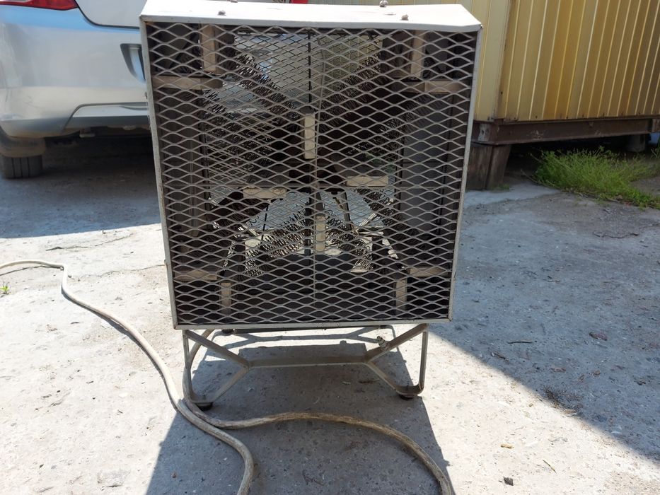 Промышленный тепло обогреватель EMMETI 6-12кВт.