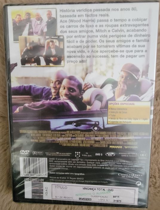 DVD Vingança Total Novo