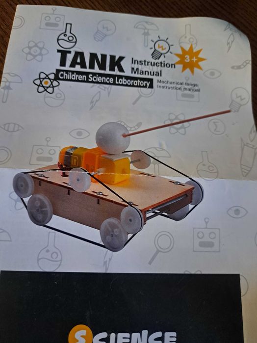 Конструктор-танк зроби-сам