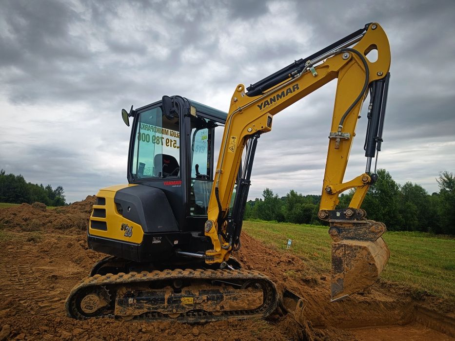 Usługi minikoparka , koparka ,utwardzenie terenu, brukarstwo