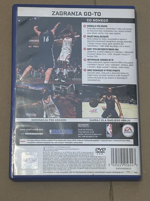 NBA Live 08 PS2 – gra na PlayStation 2