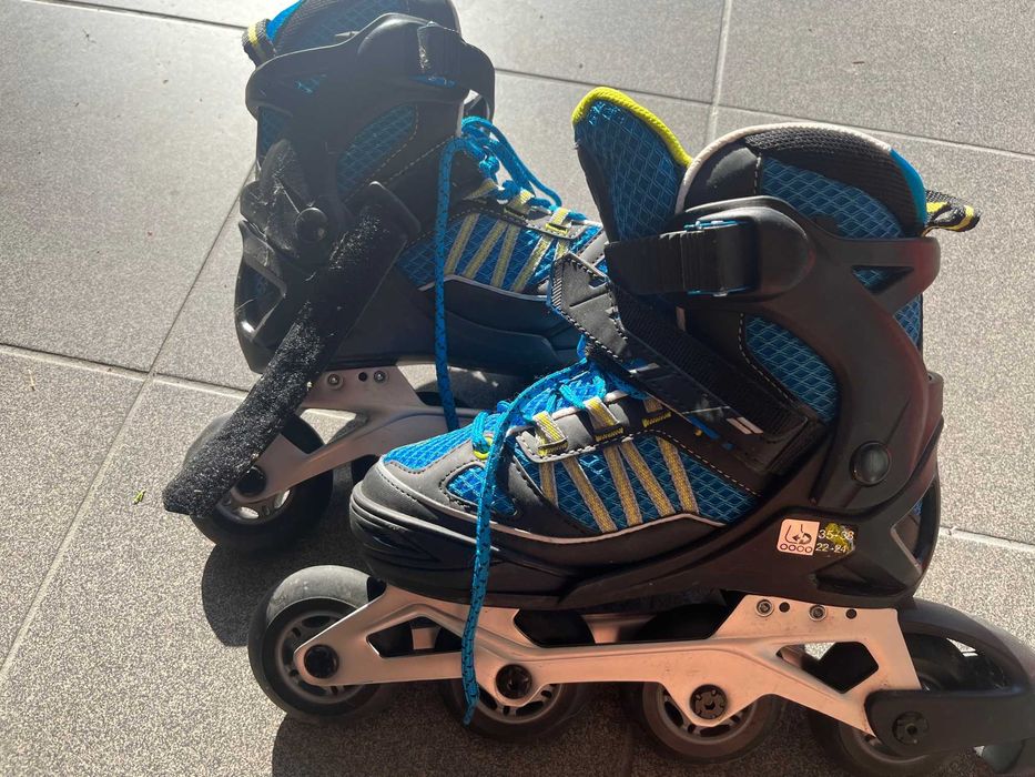 Rolki fitness dla dzieci Oxelo FIT5 rozmiar 35-38