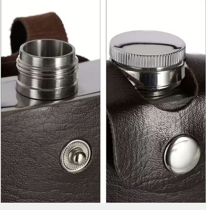 Фляга з нержавіючої сталі