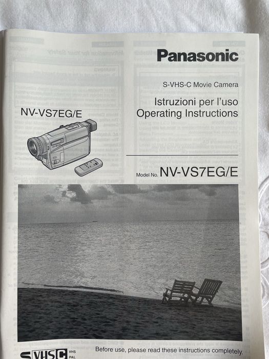 Câmera de video Panasonic