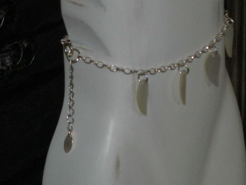 Pulseira Perna em Prata de lei Maciça 925`/..