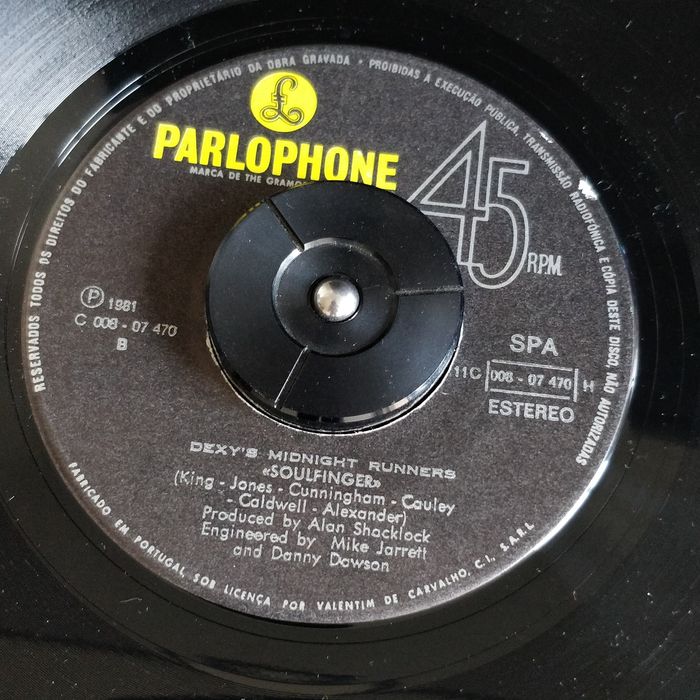 Vinil single Dexys Midnight Runners "Plan B"