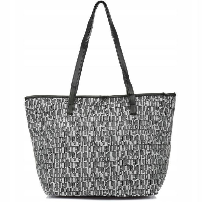 Duża torba plażowa torebka na plażę pojemna lekka