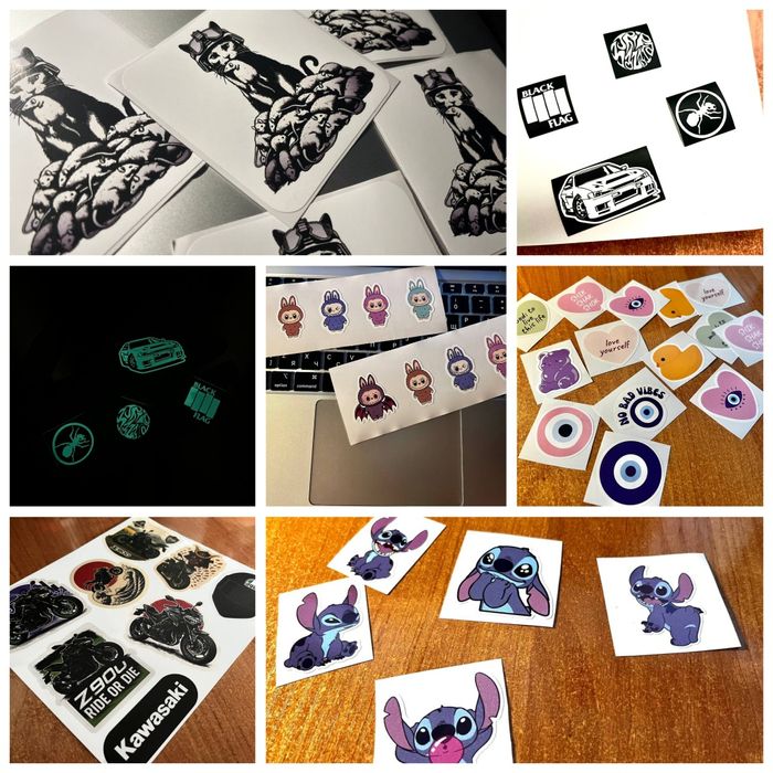 Стікери, наклейки