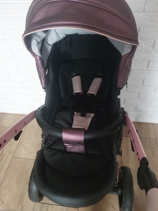 Piękny wózek. Tako Junama Fluo Line 3w1 róż WYSYŁAM