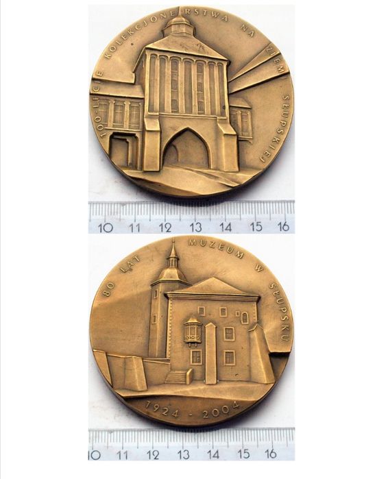 Medal 100lecie kolekcjonerstwa na ziemi słupskiej