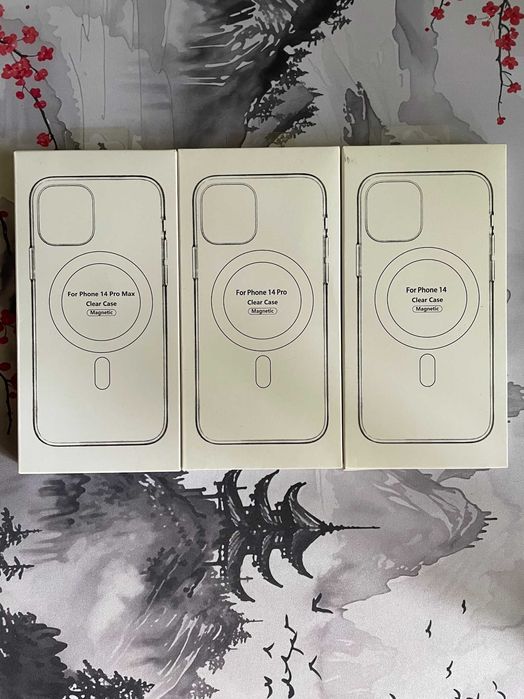 Чохол силіконовий для Iphone з MagSafe на 14 Pro Max, 14 Pro, 14 чехол