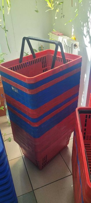 Продам кошики (корзинки) для покупців б/в 250шт