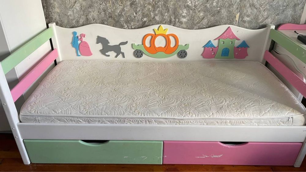 Дитяче ліжко для дівчинки