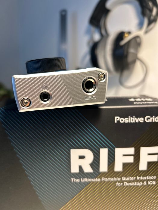 Positive Grid Riff - Interface para Guitarra