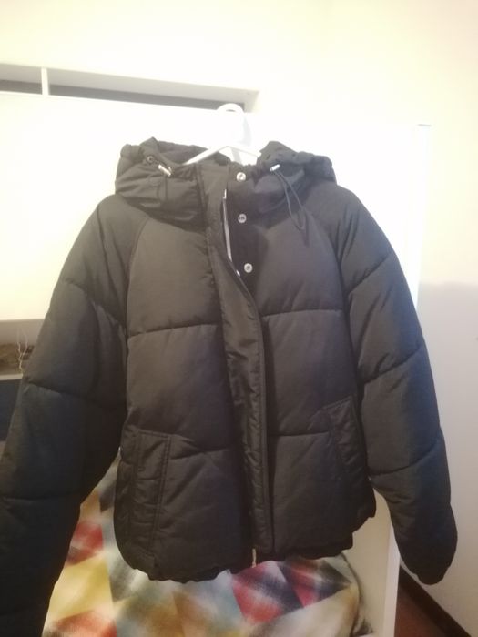 Casaco preto ZARA novo