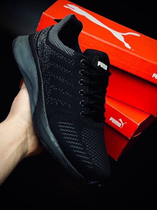 Легкие практичные красовки puma/ мужские летние кросовки пума сетка