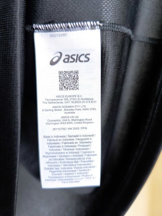 Лонгслів Asics оригінал розмір 2XL новий