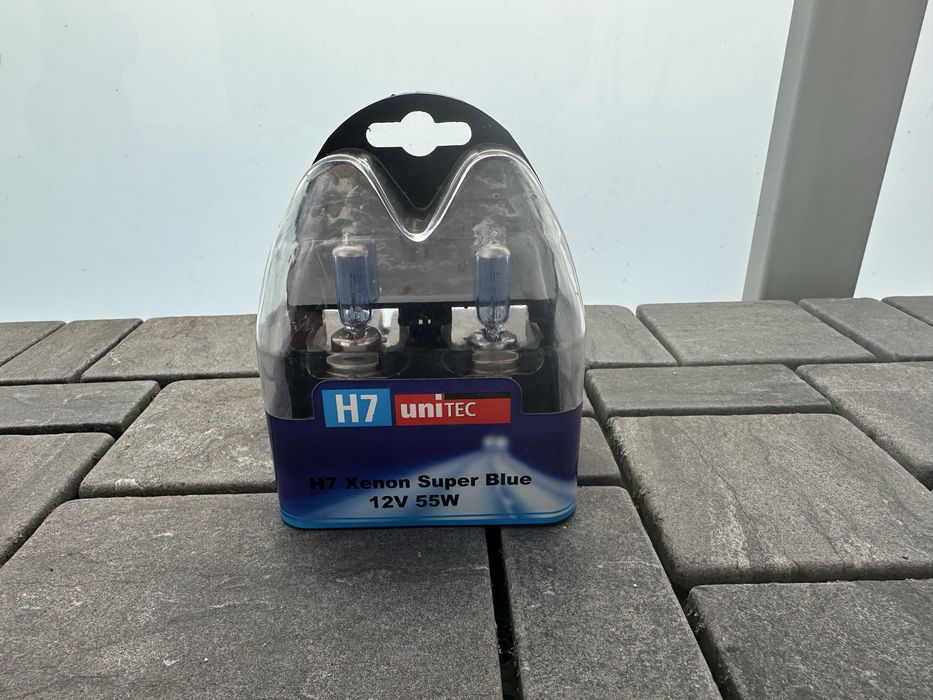 Żarówki H7 unitec Xenon Super Blue