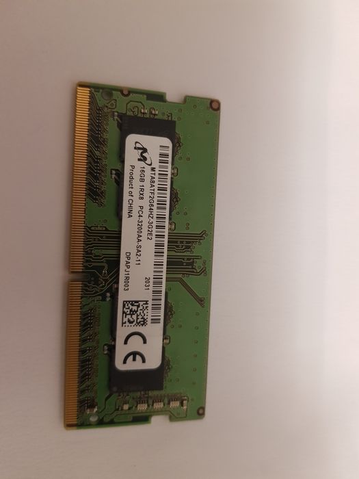 Pamięć RAM  DDR4 sodimm 16GB 3200