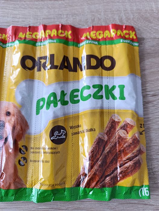 Orlando pałeczki z dziczyzną dla psa 12 sztuk 11 gram 95%