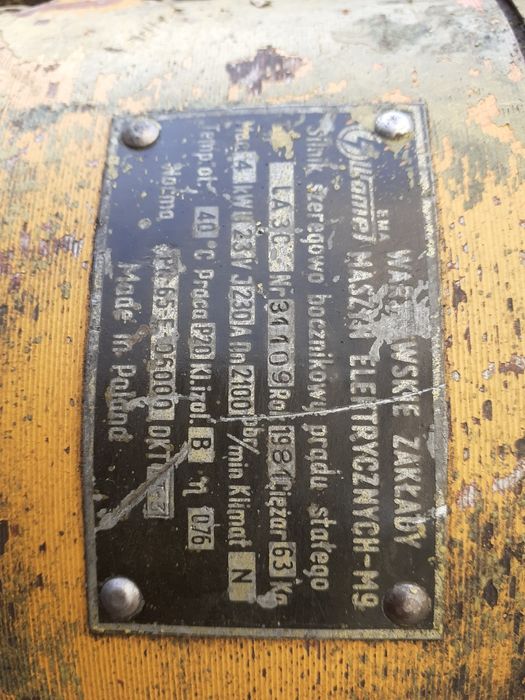 Silnik elektryczny do wózka widłowego