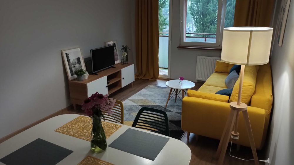 3 pokoje | 49,8 m² | 1 km od Manufaktury ŁÓDŹ | umeblowane | od zaraz