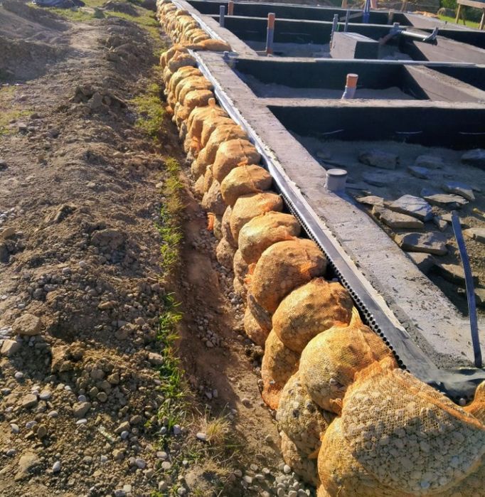 Kamień drenażowy , drenaż