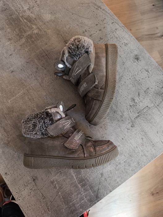 Wysokie ocieplane adidasy botki dla dziewczynki dziewczęce Cool club30