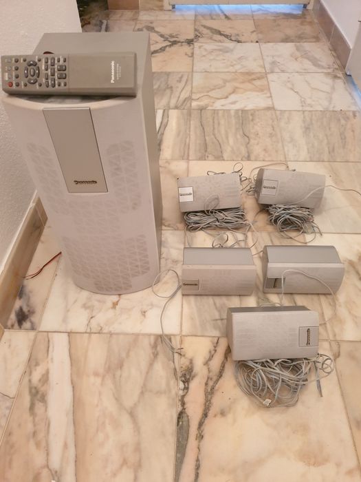 Sistema de som homecinema Panasonic
