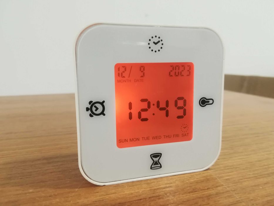 Zegar termometr budzik  IKEA  Klockis