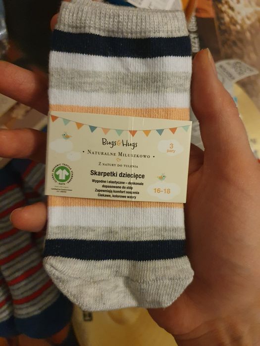 Skarpetki, buciki niechodki nowe