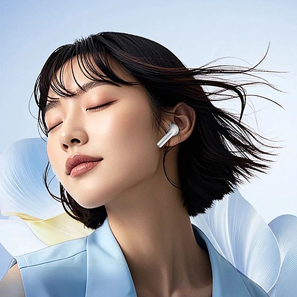 Słuchawki douszne QCY AilyBuds E10 LDAC ENC IPX4 - białe